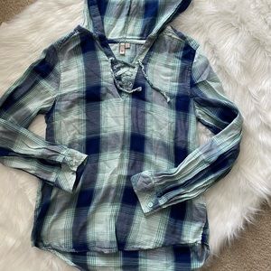 Junior long sleeve shirt hoodie by SO size (14/16)